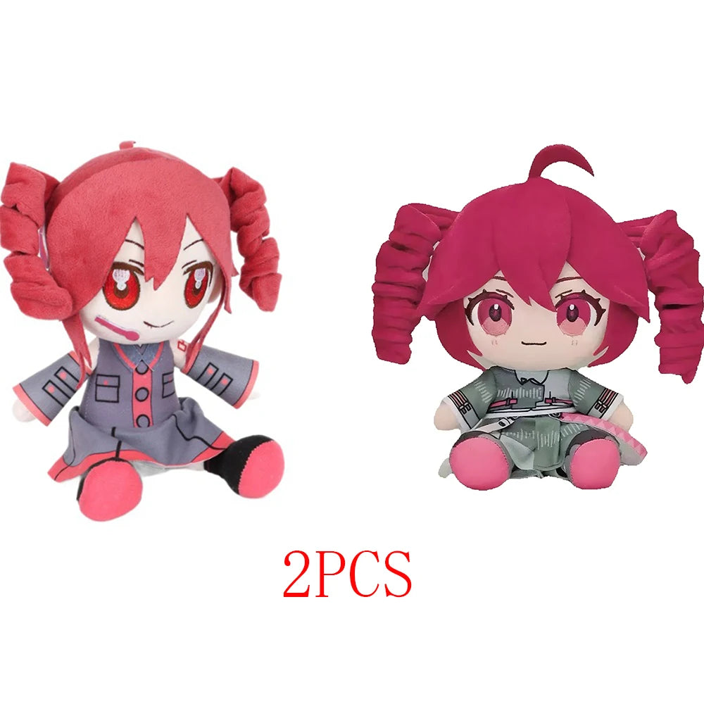 Hot Kasane Teto Plush Toy Soft Doll Stuffed Plushies Figure Anime Cosplay Cartoon Birthday Present Christmas Gift for Fans Girl