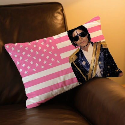 Rectangle Pillow Singer Case Dangerous Printing Bedside Sofa Room Home Bad M-michael Jackson Decoration Pillowcase