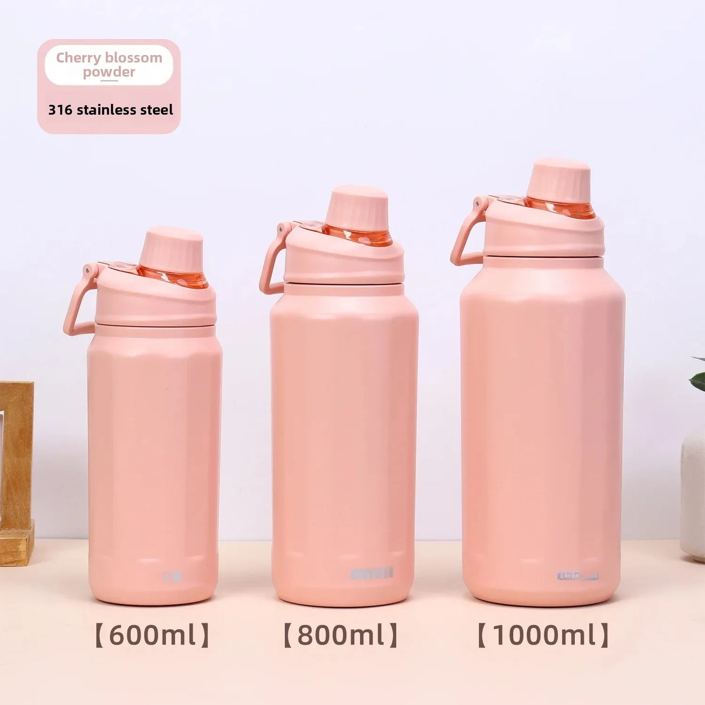 Large Capacity Portable Outdoor Sports Stainless Steel 316 Insulated Water Bottle Handheld Water Jug for Men from Mainland China