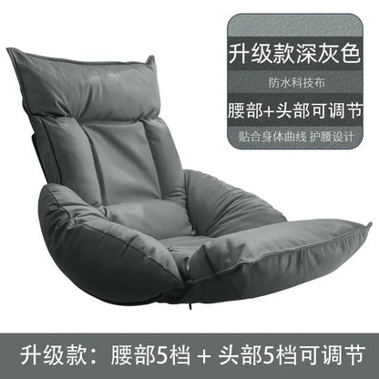 New Human Kennel Lazy Sofa Japanese Tatami Bay Window Chair Bed Back Chair Foldable Dormitory Waist Armrest