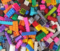 120Pcs Building Blocks Bulk Lot Pack Sorted By Color Bricks Block Plate Toys Small Particles Bulk Compatible Legoeds DIY Kit