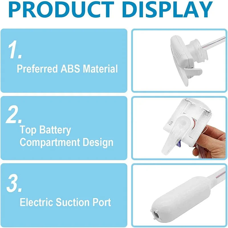 Anti overflow fully automatic suction pump for straws Mineral water bucket suction tool Automatic beverage water suction pump