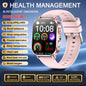 New Men Accurate Health Diagnosis ECG Smart Watch Blood Pressure Blood Oxygen Blood Fat Uric Acid Temp Bluetooth call Smartwatch