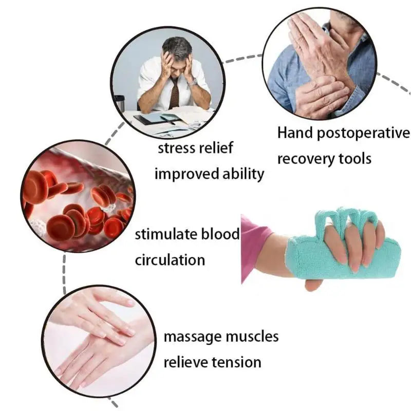 Finger Separator For The Elderly, Finger Health Care Products For Disabled Patients, Hand Gripping Pad, Finger Separator