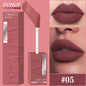 Matte Velvet Lipstick Lip Gloss Waterproof Smooth Long-Lasting Non-sticky Non-transfer Deep Red Nude Y2K Daily&Party Makeup Gift