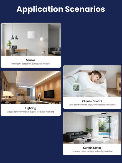 2.4G 5G Tuya Multi Mode ZigBee Bluetooth Gateway Hub Wireless Smart Home Appliance APP Voice Controller Bridge Alexa Google Home