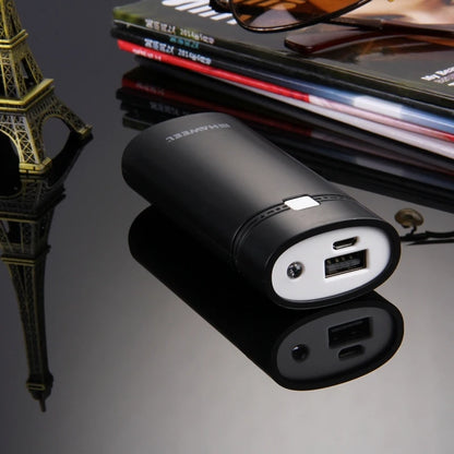 HAWEEL Phone Power Bank Box DIY 2x 18650 Battery 5600mAh Power Bank Shell Box with USB Output & Indicator, , Battery Not Include