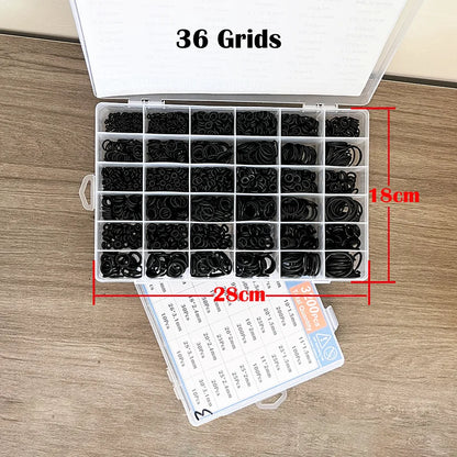 O Ring NBR Seal Washer Plumbing Gasket Thickness 1/1.5/2.0/2.4/3.1/4.0 Nitrile Butadiene Rubber Spacer Oil Resistance Oring Kit