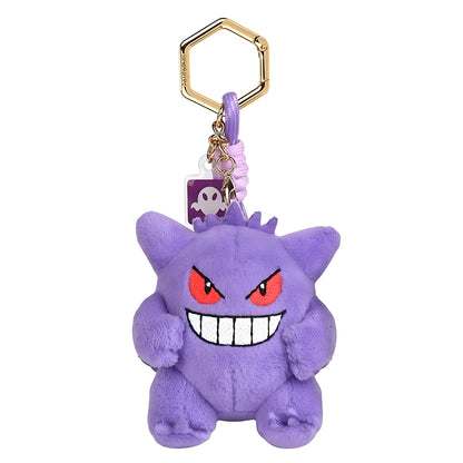 Pokemon Plush Keychain Anime Jigglypuff Gengar Sprigatito Urchin Mimikyu Sylveon Mew Umbreon Rowlet Stuffed Plushies Toys Gifts