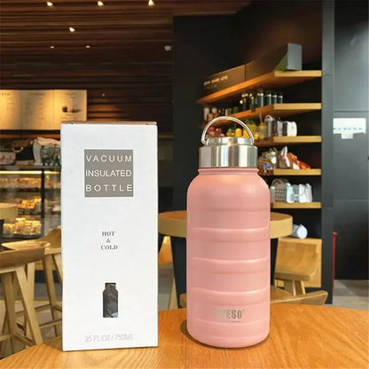 Tyeso Double Stainless Steel Thermos Mug Portable Sport Vacuum Flask Large Capacity Thermal Water Bottle Tumbler Drinks Cup