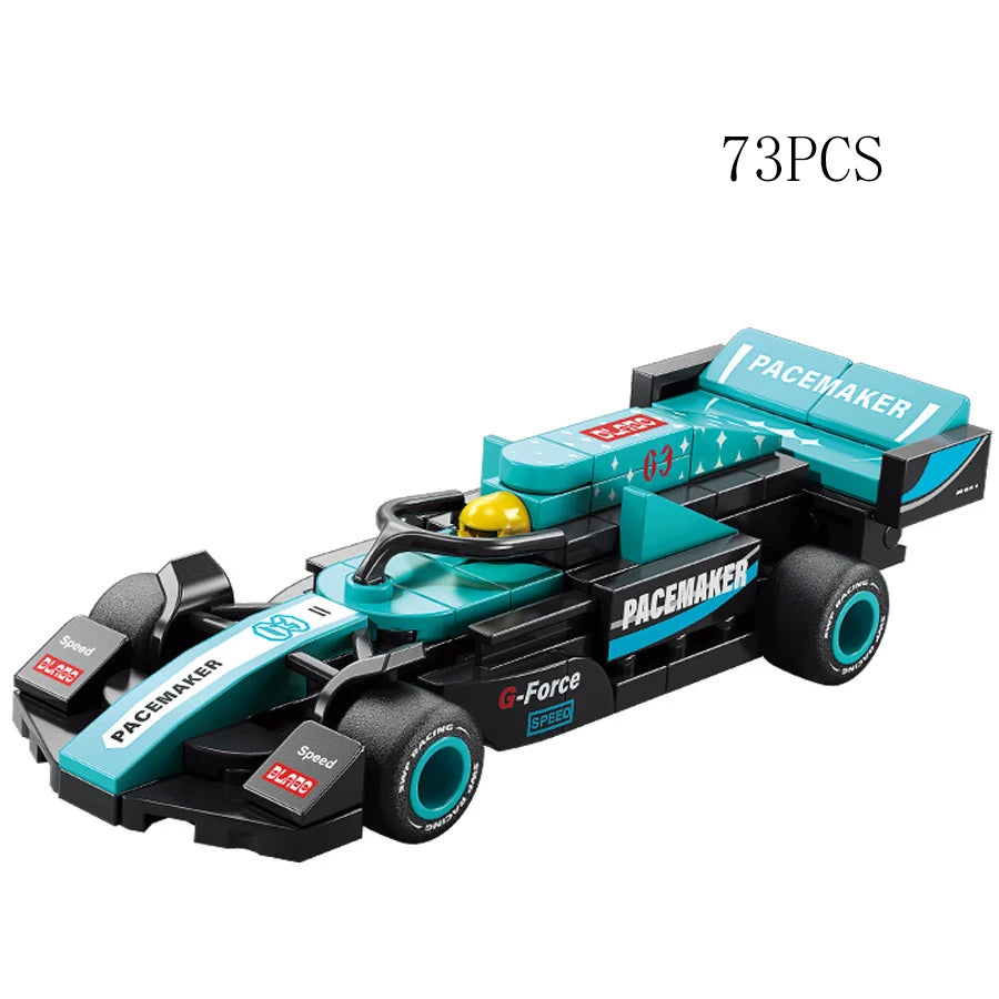 City Speed Racing MOC Car Sports Building Blocks Bricks Classic Rally sport Super Racer Vehicles Christmas gift Technical toys