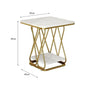 Modern Nordic Coffee Table Bedside Marble Luxury Coffee Table Service Living Room Furniture Salon Table Basse De Salon Desk Mesa