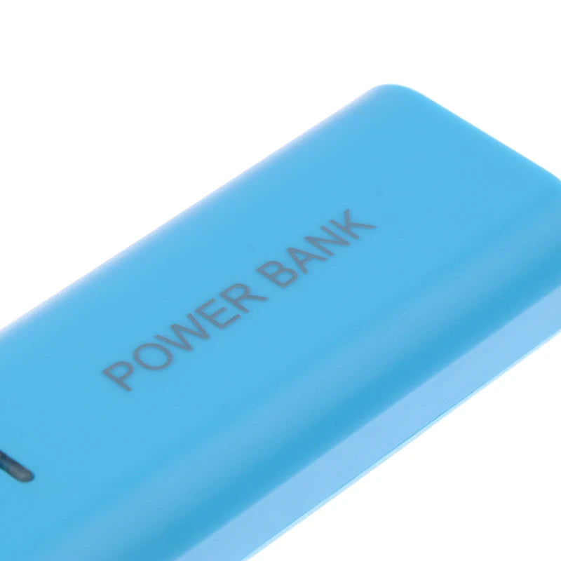 Portable Power Bank Case DIY 2Cell 18650 Battery Box For Smart Phone Charge 5V 1A For 18650 Battery With Indicator Light