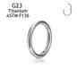 Classical Nose Rings G23 Titanium Anodizing Piercing Body Jewelry Basic Earrings Sexy Septum Piercing Nariz Gifts Safe Piercing