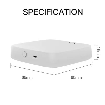 MOES Tuya ZigBee3.0 Smart Hub, Wireless/Wired Gateway Bridge SmartLife App Remote Control Works with Alexa Google Home Assistant