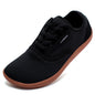 HOBIBEAR Wide-Toe-Box Barefoot Shoes for Men Minimalist Breathable Comfortable Trail Walking Shoes
