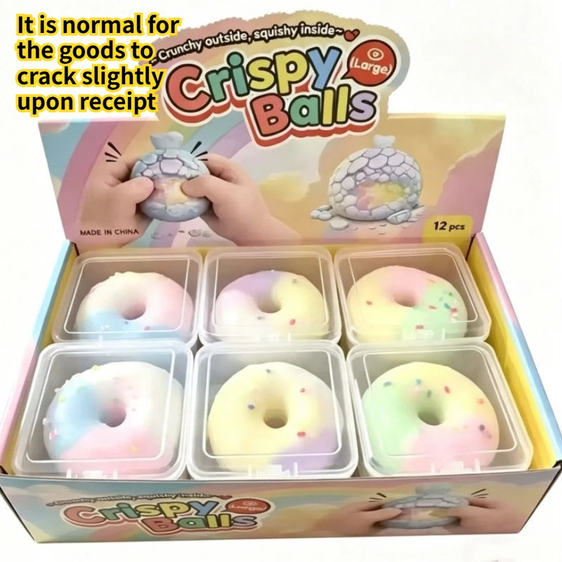Multiple Series Squishy Stress Balls Slow Rebound Wax Skin Squeeze Toys Adult Quiet Sensory Fidget Toy Soothing Relieving Stress