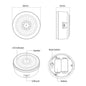 Tuya Zigbee Sound Light Sensor Smart Alarm Siren App Remote Control Home Security Protection System USB Sound Light Sensor