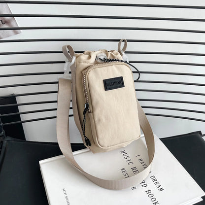 Multifunctional Outdoor Travel Water Bottle Cup Bag Lightweight Sports Crossbody Bag Cycling Backpack Single Shoulder Phone Bag