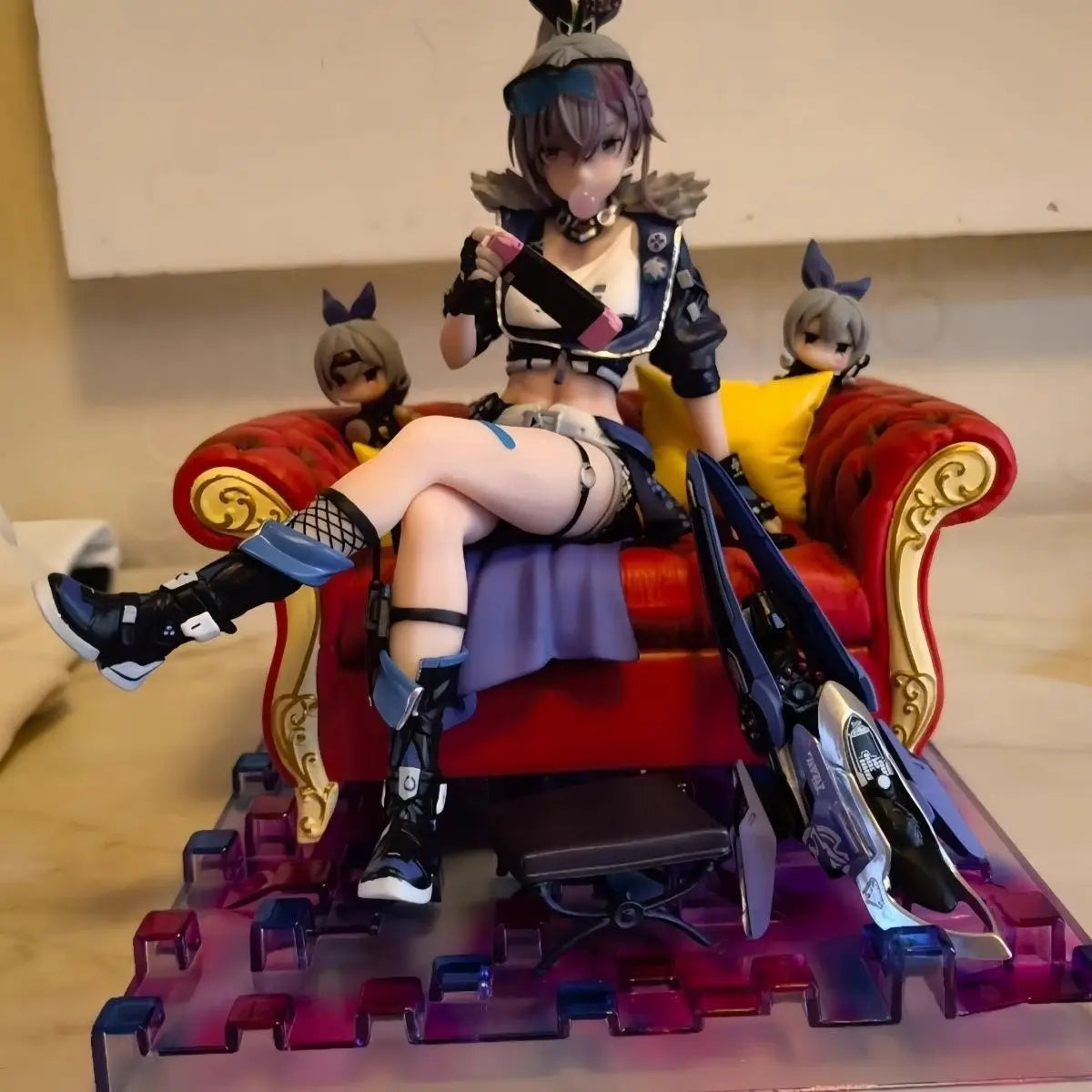 Silver Wolf Anime Figure PVC Collectible Statue Honkai Star Rail Desktop Decoration Ornament Gift for Anime Collectors