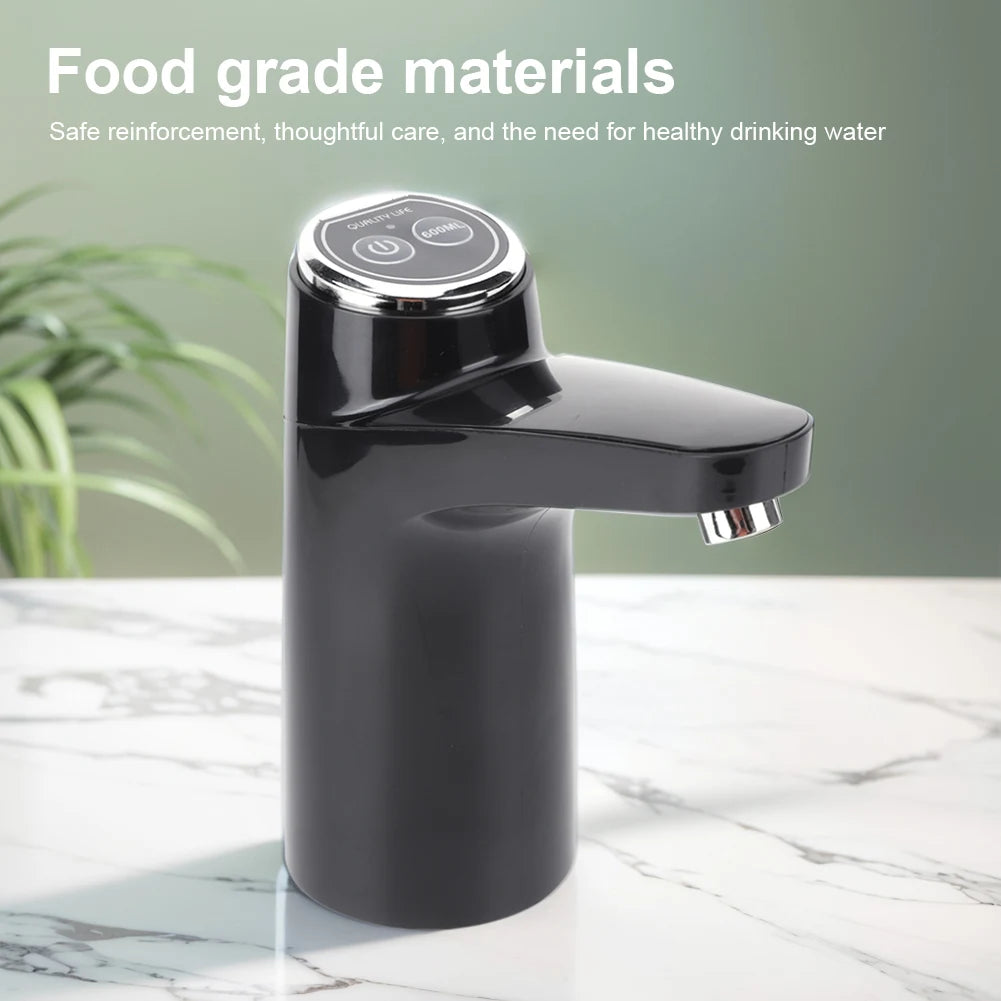 Automatic Electric Water Dispenser USB Barreled Water Pump Water bottle Gallon Drinking Bottle Switch Water Treatment Appliances