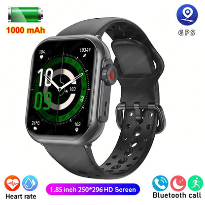 For IOS Watch Ultra 2 SE Men Women Smart Bracelet 1000mAh Battery GPS AMOLED Display Bluetooth Call Sport Waterproof Smart Watch