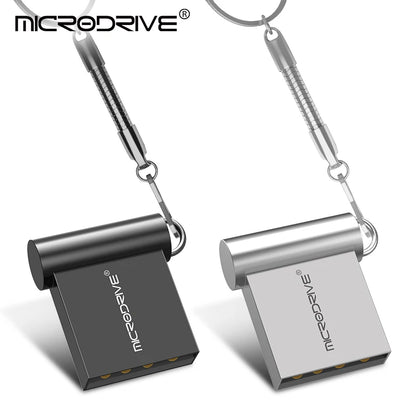 High Speed USB flash drive 4GB 8GB 32GB 64GB 128GB Pendrive Metal Pen key chain memory Sticks Mini USB Flash Drive Waterproof