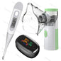 Mini Medical Nebulizer Handheld Nebulizers Ultrasonic Atomizers Portable Mute Asthma Inhaler for Adults Children Nebulizador