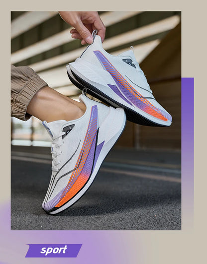 2026 New Chitu 9ro Carbon Fiber Plate Running Sneakers Lightweight Cushion Jogging Trainers Competition Sports Shoes Unisex