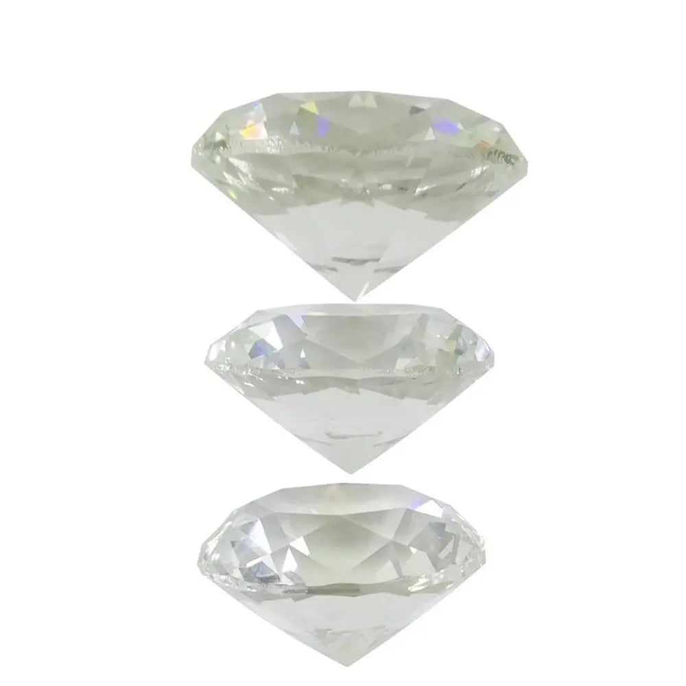 Clear Crystal Big Glass Diamond Party Large Romantic Diamond Decoration Proposal Home Decoration Ornaments Crafts Gifts