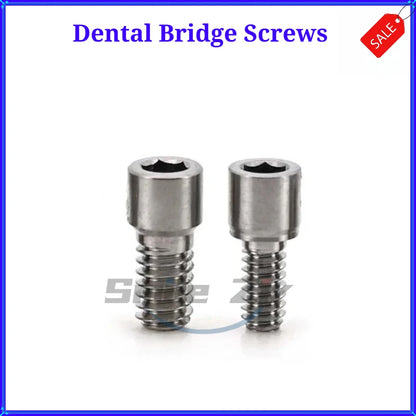 5PCS Dental Bridge Ti Screws  M1.4 Osstem Regular Mini Multi Unit Screw Adin Dentium ITI Anthogyr Dental Implant MUA Screws