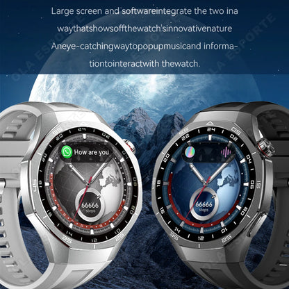 2026 Sports Watch 5 Pro GPS Track Smart Watches Men 1.52"AMOLED Full Touch Screen Waterproof Bluetooth Talk Smart Bracelet Hw12