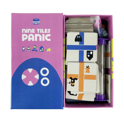 In a Grove / Nine Tiles Panic / Fafnir / SCOUT – A Strategic Push Board Game for Family Nights and Parties Games