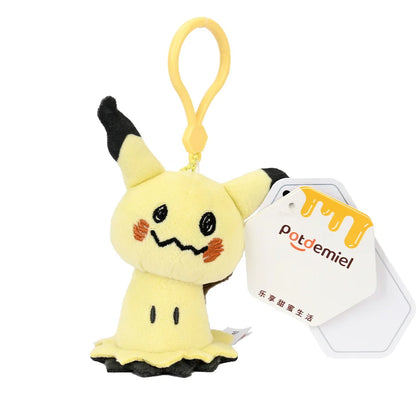 Pokemon Jigglypuff Bulbasaur Gengar Togepi Mimikyu Mew Kawaii Plush Stuffed Toy Keychain Backpack Pendant Keyring Birthday Gifts