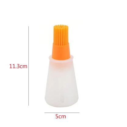 Kitchen Silicone Oil Bottle Oil Brush Baking Barbecue Grill Oil Brush Dispenser Pastry Steak Oil Brushes Kitchen Baking BBQ Tool