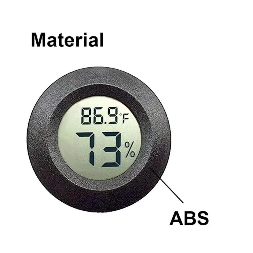 2/4 szt. Cyfrowy Termometr LCD Higrometr Wewnętrzny Elektroniczny Miernik Temperatury i Wilgotności Czujnik Stacja Pogodowa Dom