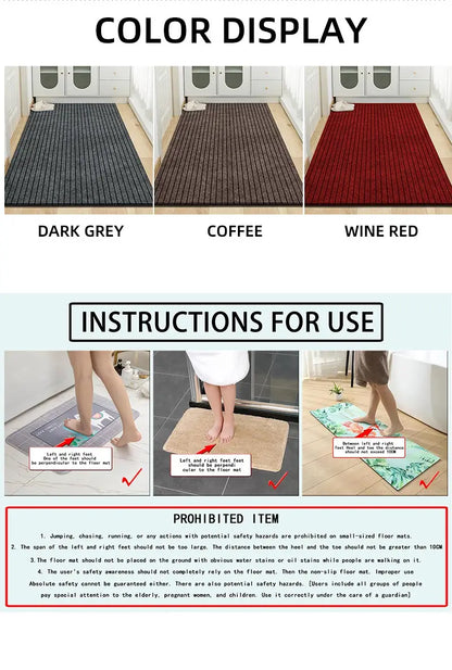 Large sized striped rubber bottom corridor carpet,laundry room carpet,anti slip and washable outdoor carpet,customized area carp
