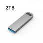 Lenovo Metal USB Adapter Flash Drive USB 3.0 128GB 256GB 512GB High Speed Metal Mini U Disk Pendrive 1TB 2TB Memory Stick