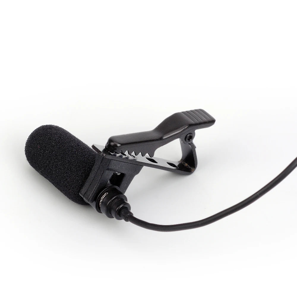 Large Range Sound-absorbing !! Pro Lavalier Lapel Mic For Shure Sennheiser AKG Wireless Bodypack 3 Pin 4Pin XLR 3.5mm Locking