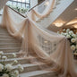 Tulle Fabric for Wedding Christmas Decorations DIY White Tutu Baby Shower Table Skirt Ceiling Decor Birthday Party Craft Supplie