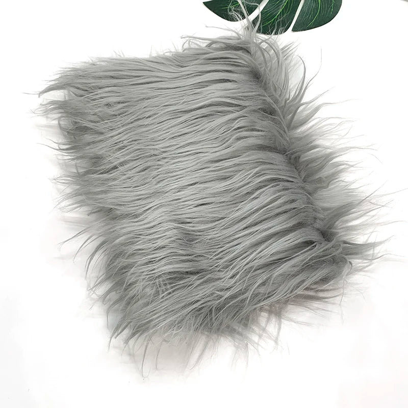 8cm Pile Length Imitation Fur Fabric Diy Cosplay Clothing Hairy Fur Fabric Bundle Long Hair Plush Fabrics By Meters Liquidations