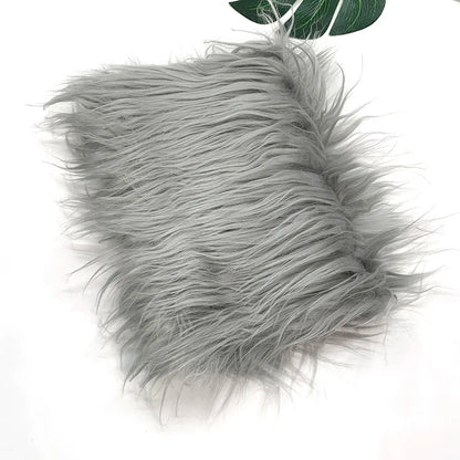 8cm Pile Length Imitation Fur Fabric Diy Cosplay Clothing Hairy Fur Fabric Bundle Long Hair Plush Fabrics By Meters Liquidations