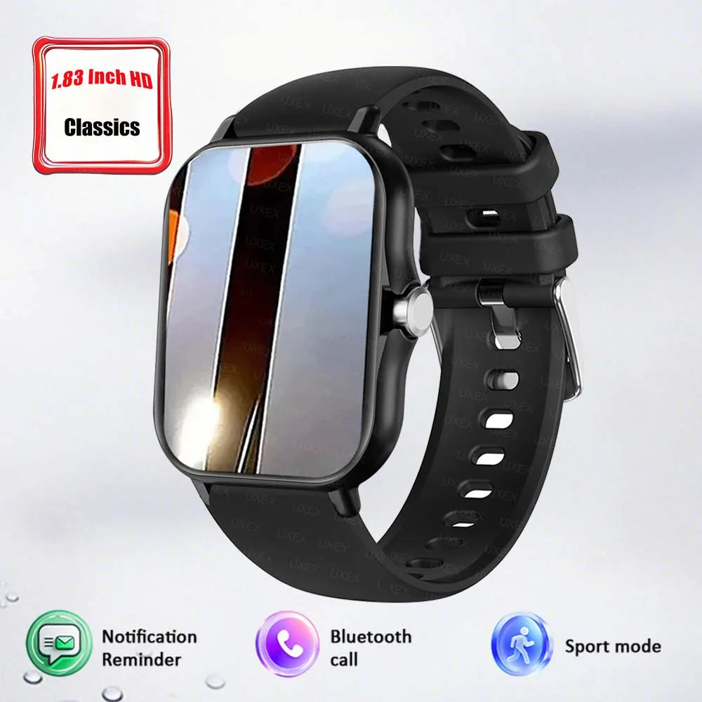 Classic New Smart Watch for Men Women Gift Full Touch Screen Sport Fitness Watch Bluetooth Call Digital Smartwatch Multifunction