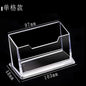 Business Card Stand Creative Transparent Acrylic Card Storage Box Business Large Capacity Card Box