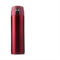 Creative Bullet Lid Thermos Cup, Simple Solid Color Direct Drinking Water Bottle, Durable Practical for Students School Use