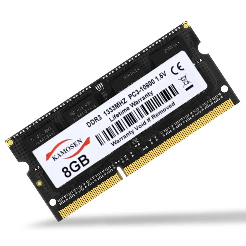 DDR3 DDR3L 4GB 8GB SO-DIMM 1333MHZ 1600MHz PC3L /PC3--12800S 10600S 8500S 1.5V 1.35V 204pin 2RX8 SODIMM Laptop Notebook Memories