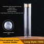 Portable Acrylic Incense Stick Tube Transparent with Detachable Airtight Lid Incense Holder Joss Stick Storage Tube