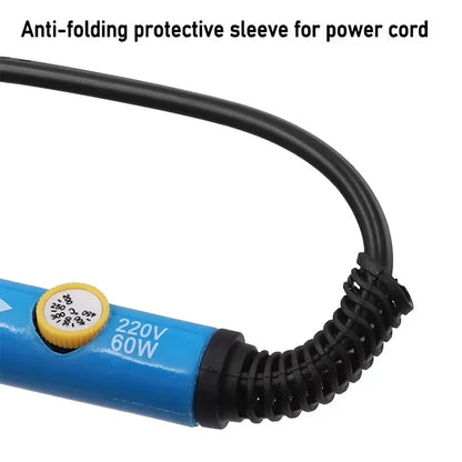 60W Soldering Iron Adjustable Temperature Electric Solder Iron Rework Station Mini Handle Heat Pencil Welding Repair Tools