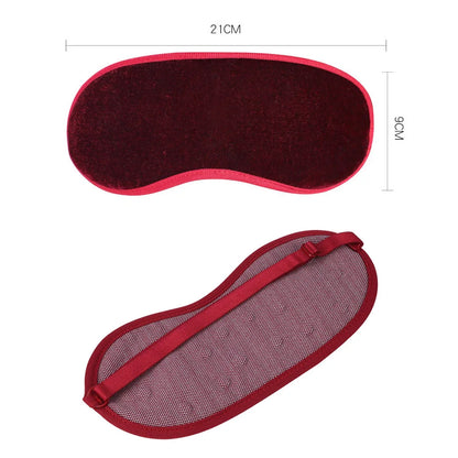 Tcare Eyes Care Tourmaline Far Infrared Ray Eye Massager Pain Fatigue Relief Deep Sleep Eye Masks Shade Magnetic Blindfold Cover
