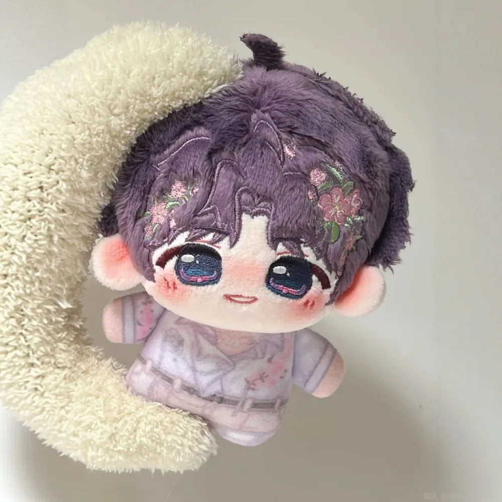 Bag Pendant Flowers Love and Deepspace Plushies Anime Game Cotton Doll Stuffed Sylus Caleb 10cm Cute Soft Xavier Doll
